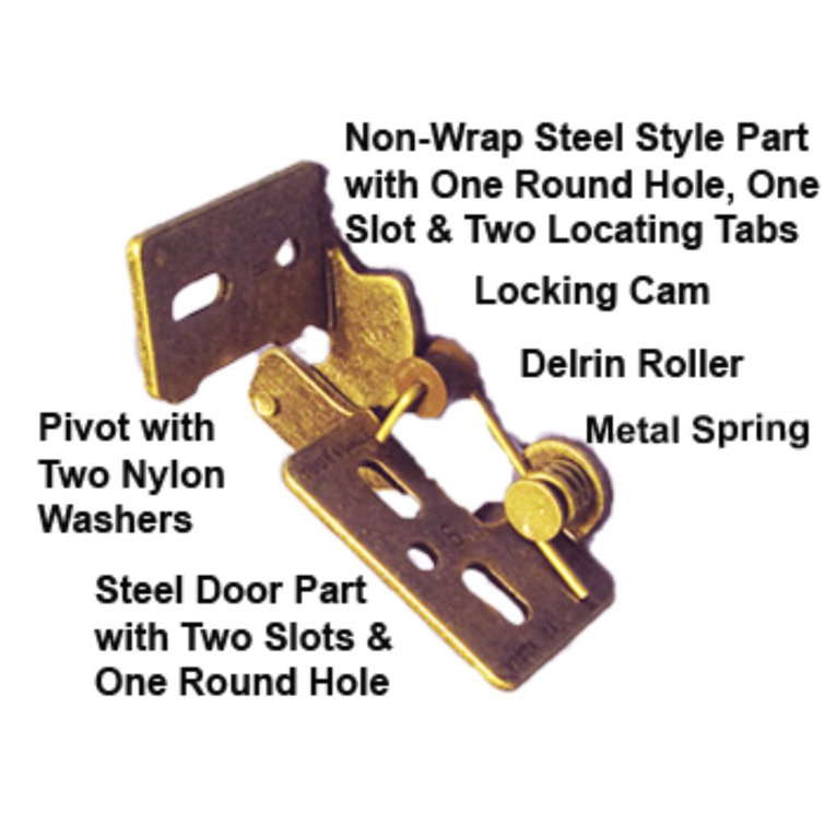 Youngdale Hinges 1/2 Overlay Hinge & Reviews Wayfair Canada